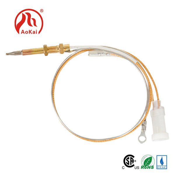 Thermocouple de capteur de température de foyer au gaz